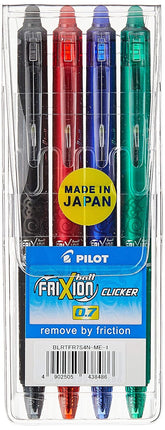 PILOT FRIXION Roller Ball Point 0.7 MM Click 4Col Set